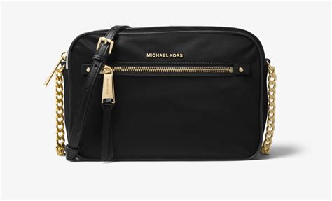 michael michael kors polly large nylon crossbody|Polly Large Nylon Crossbody .